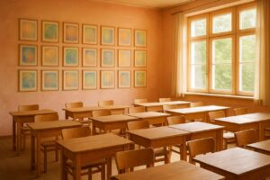 Waldorfschulen: Wenn an den Wänden 30 Mal das gleiche Bild hängt