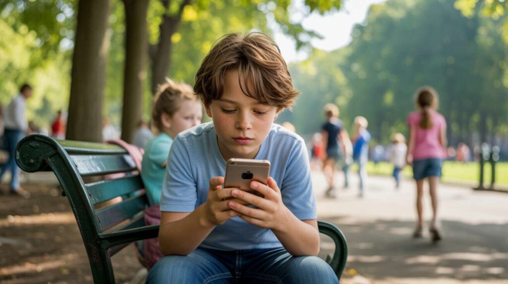 Smartphone bei Kindern: Schon der Unterschied zwischen 12 und 13 Jahren entscheidet