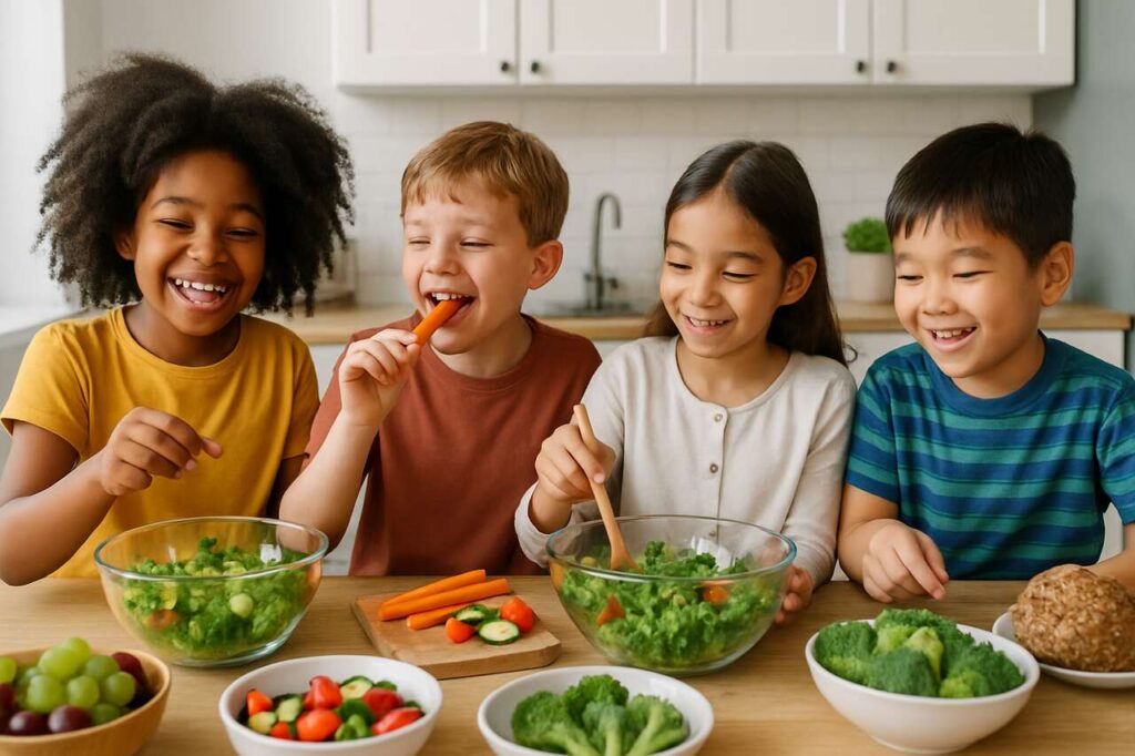 Kindern beibringen, sich abwechslungsreich zu ernähren: Warum die Emotionen der Kinder dabei so wichtig sind